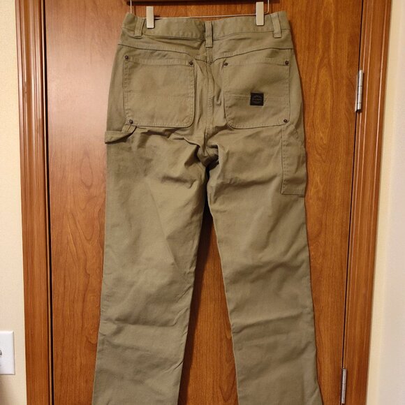 Filson Women's Canvas Straight Leg Double Knee Pants NWT Size 6 Olive - Picture 5 of 6